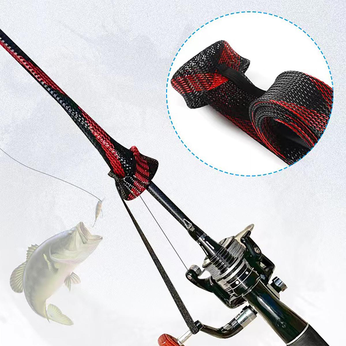 Fishing Rod Casting - غطاء حماية لصنارة الصيد منسوج على