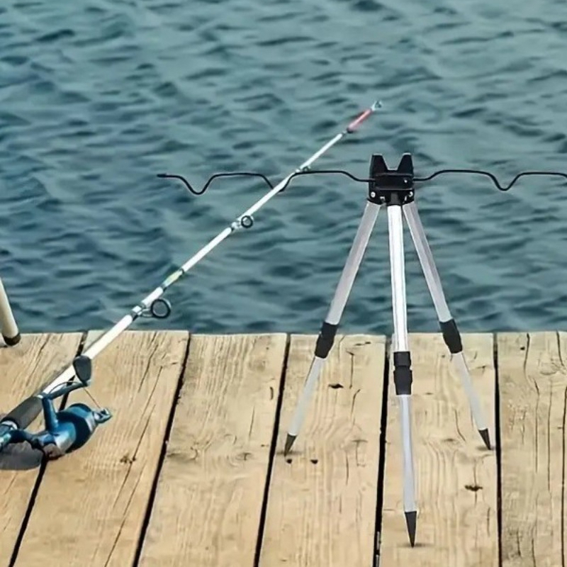 Fishing Rod Casting - طقم واحد من حامل صيد تلسكوبي