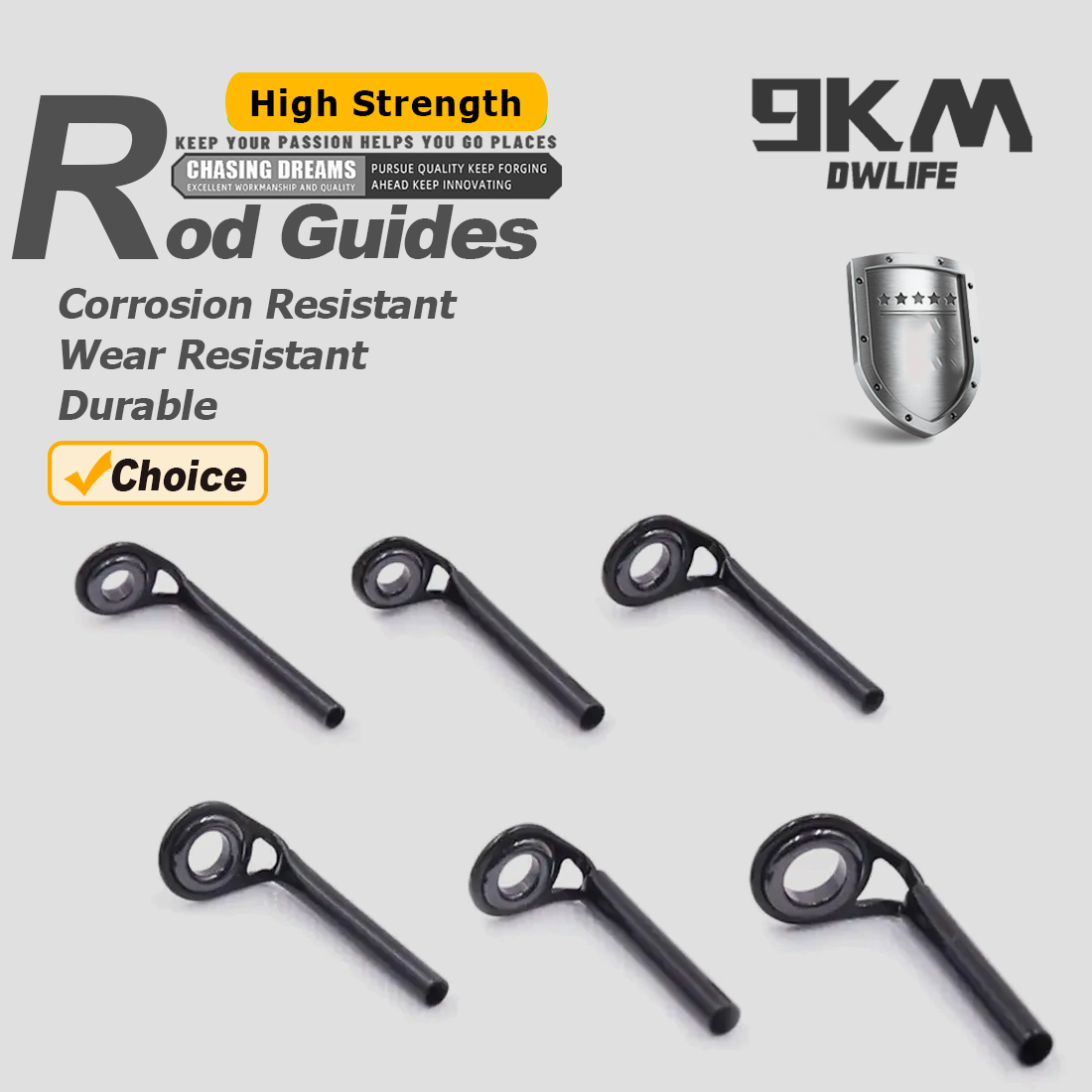 Fishing Rod Tip Replacement - الصيد رود أدلة 5 ~ 10
