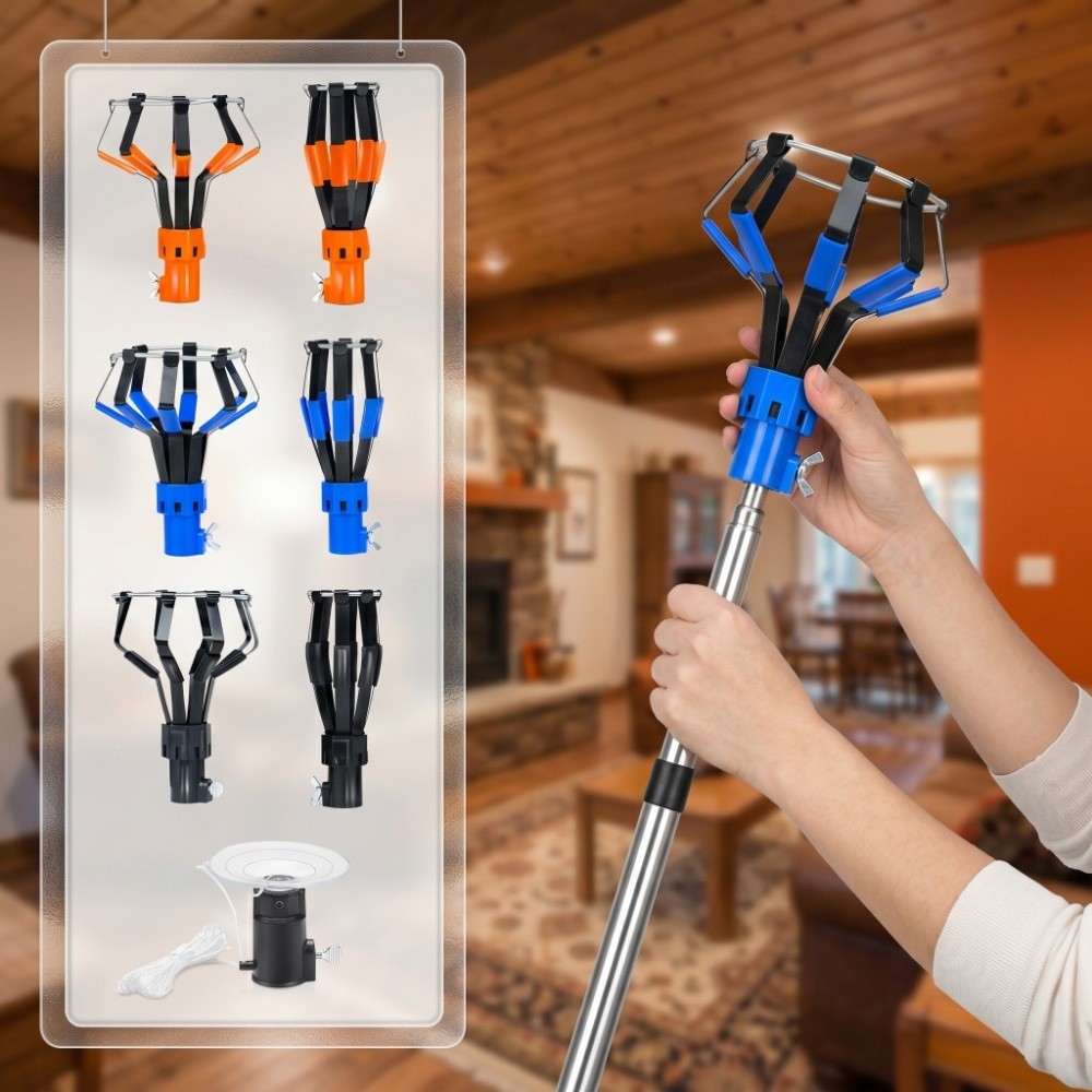 Fishing Rod Telescopic - 1/3 قطعة من أدوات تغيير المصابيح