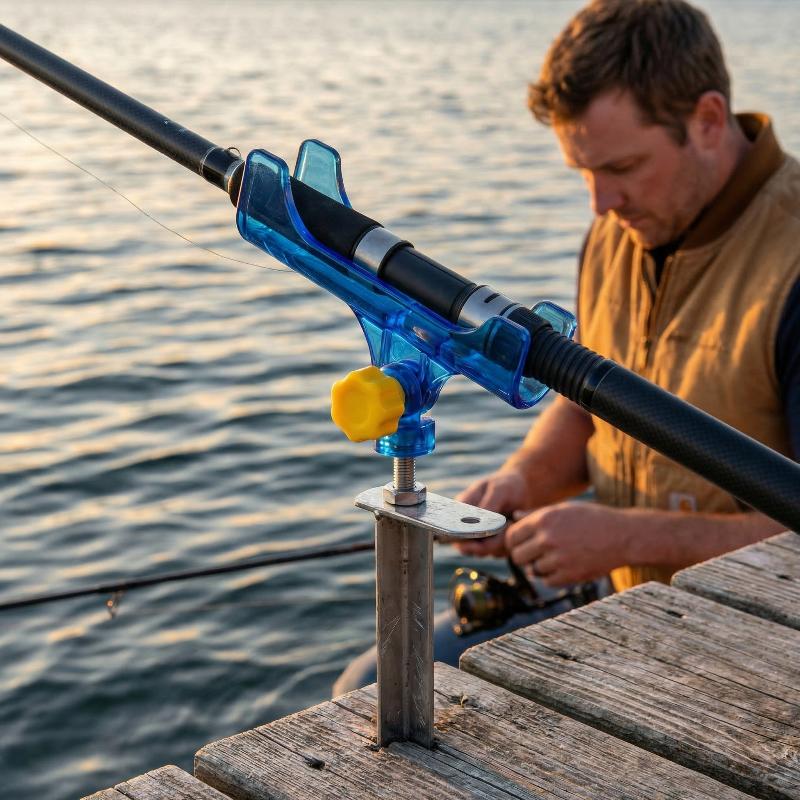 Fishing Rod Boat - حامل صنارة صيد قابل للتعديل 360