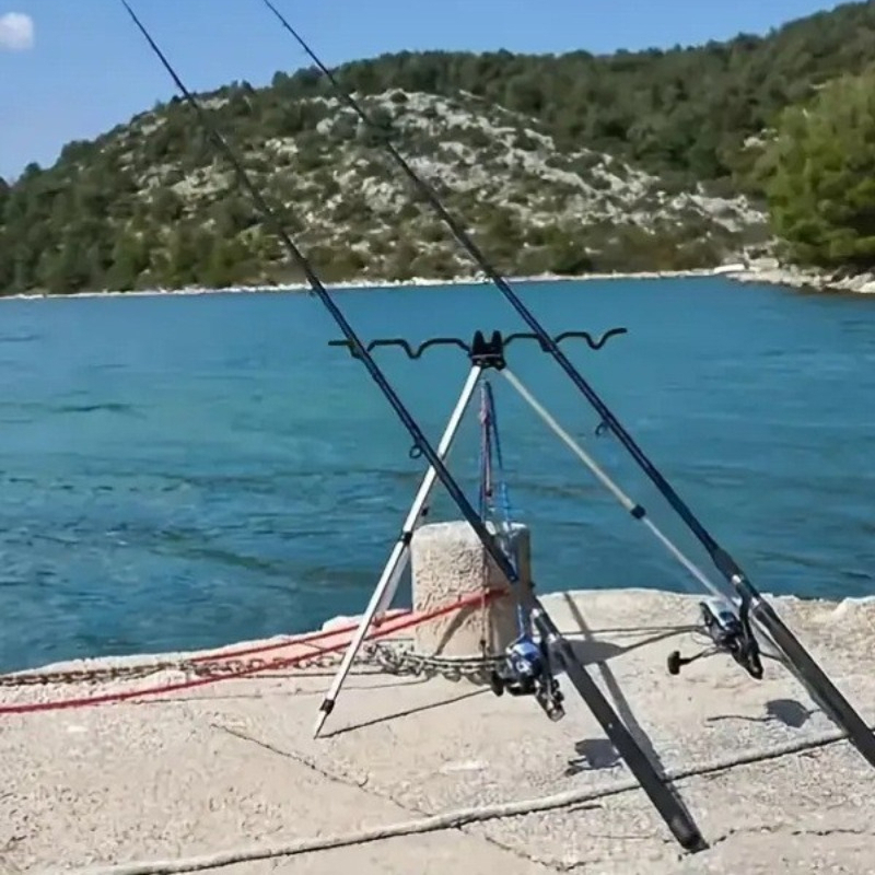 طقم واحد من حامل صيد تلسكوبي م - مراجعة Fishing Rod Casting وسعره