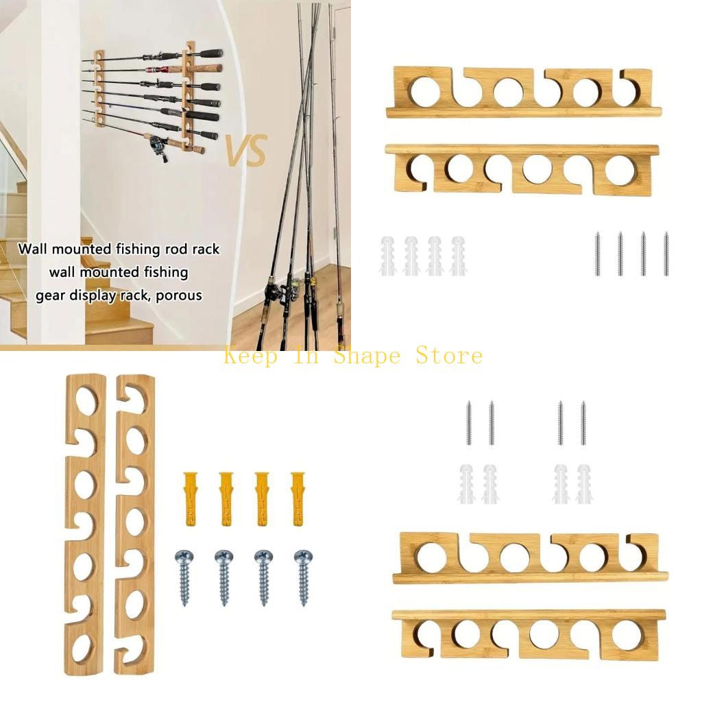U1JC حامل قضيب الصيد المثبت عل - مراجعة Fishing Rod Rack وسعره
