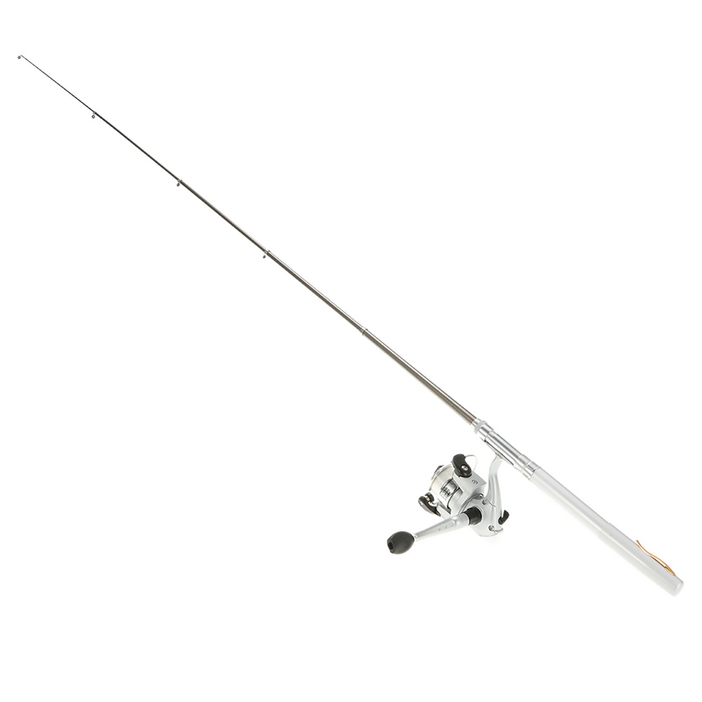 قصبة صيد محمولة تلسكوبية خفيفة - مراجعة Fishing Rod Fly وسعره