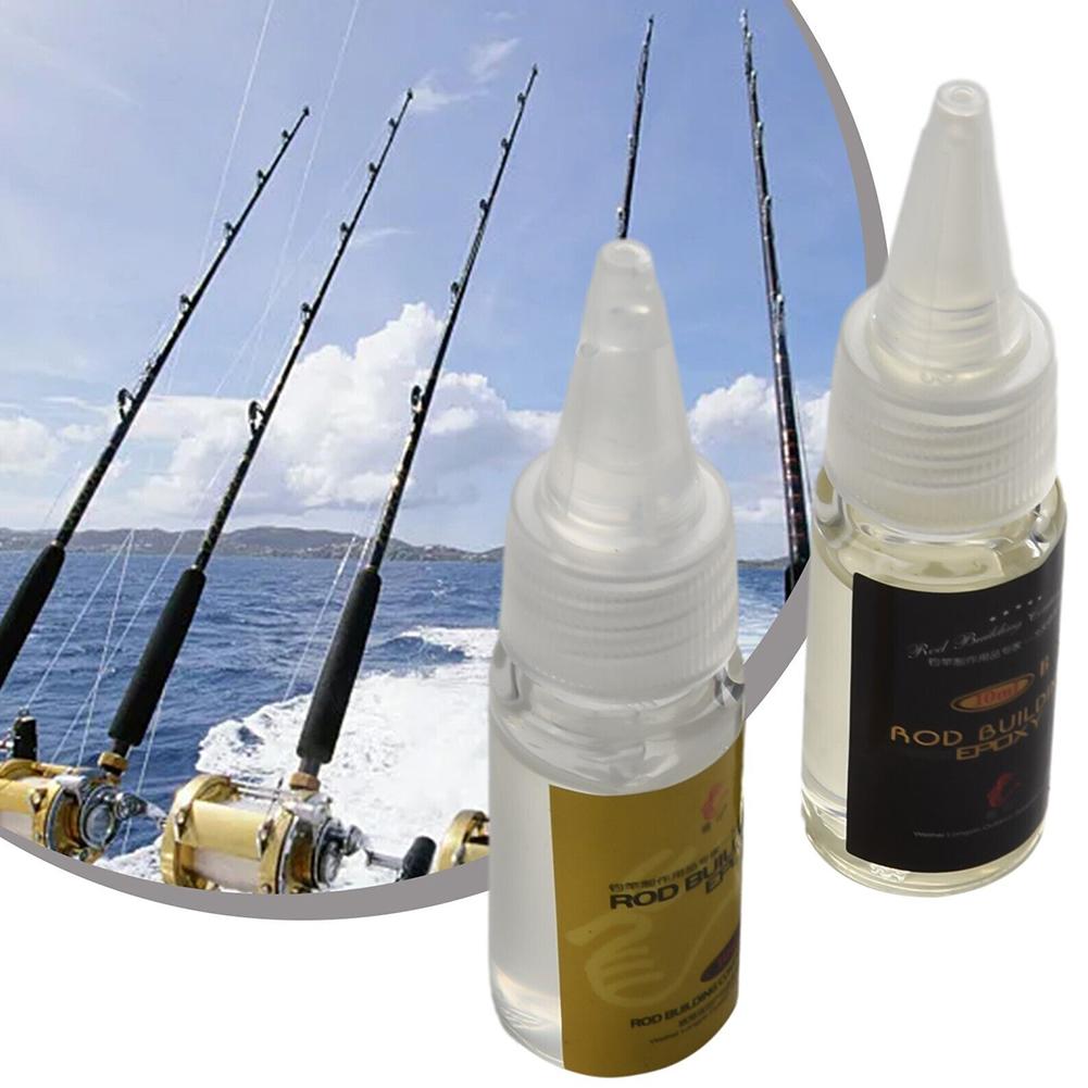2 قطعة الصيد رود الغراء الصيد  - مراجعة Fishing Rod Building Kit وسعره