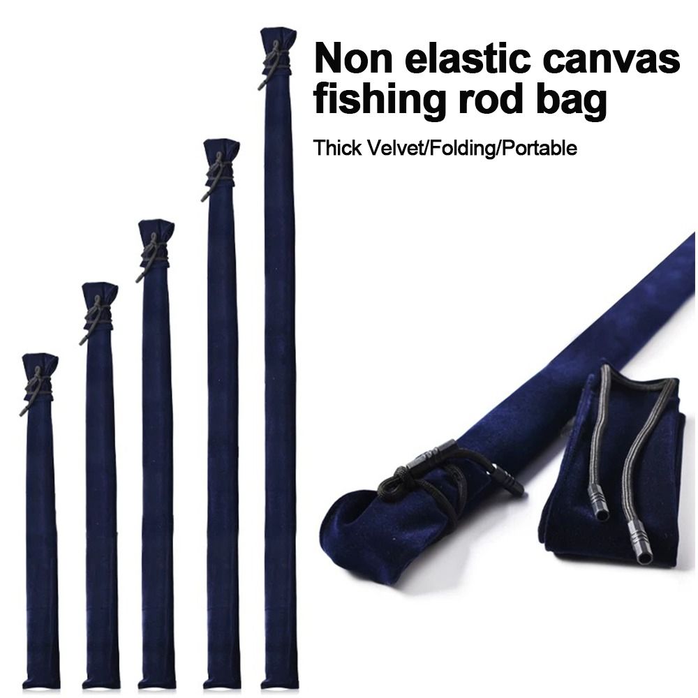 متعددة الوظائف سميكة المخملية  - مراجعة Fishing Rod Case وسعره