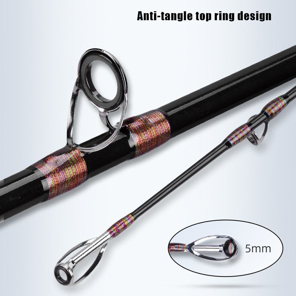 قصبة صيد محمولة 2.1 متر 2.4 مت - مراجعة Fishing Rod Surf وسعره