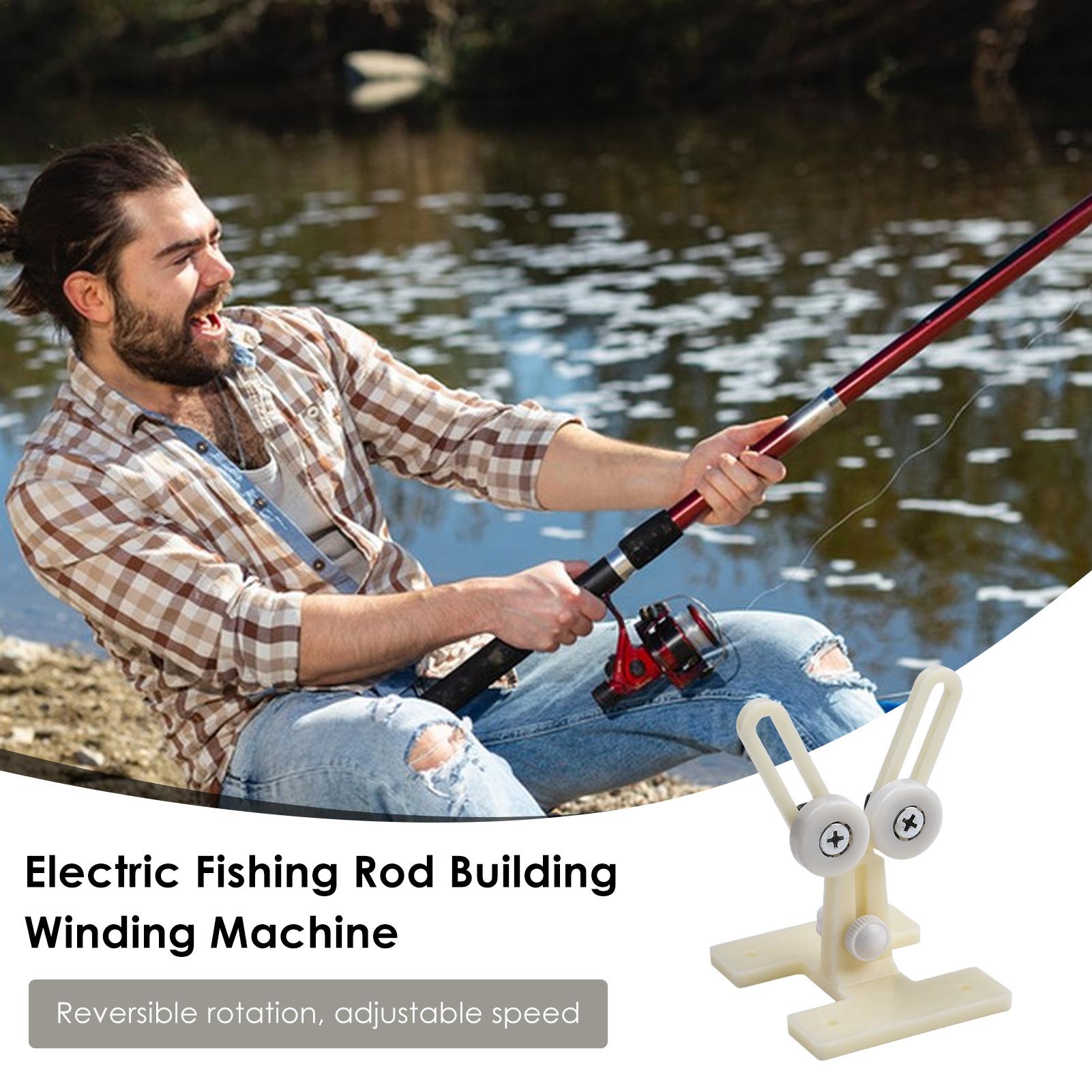 آلة لف قضبان الصيد بالإيبوكسي  - مراجعة Fishing Rod Building Kit وسعره