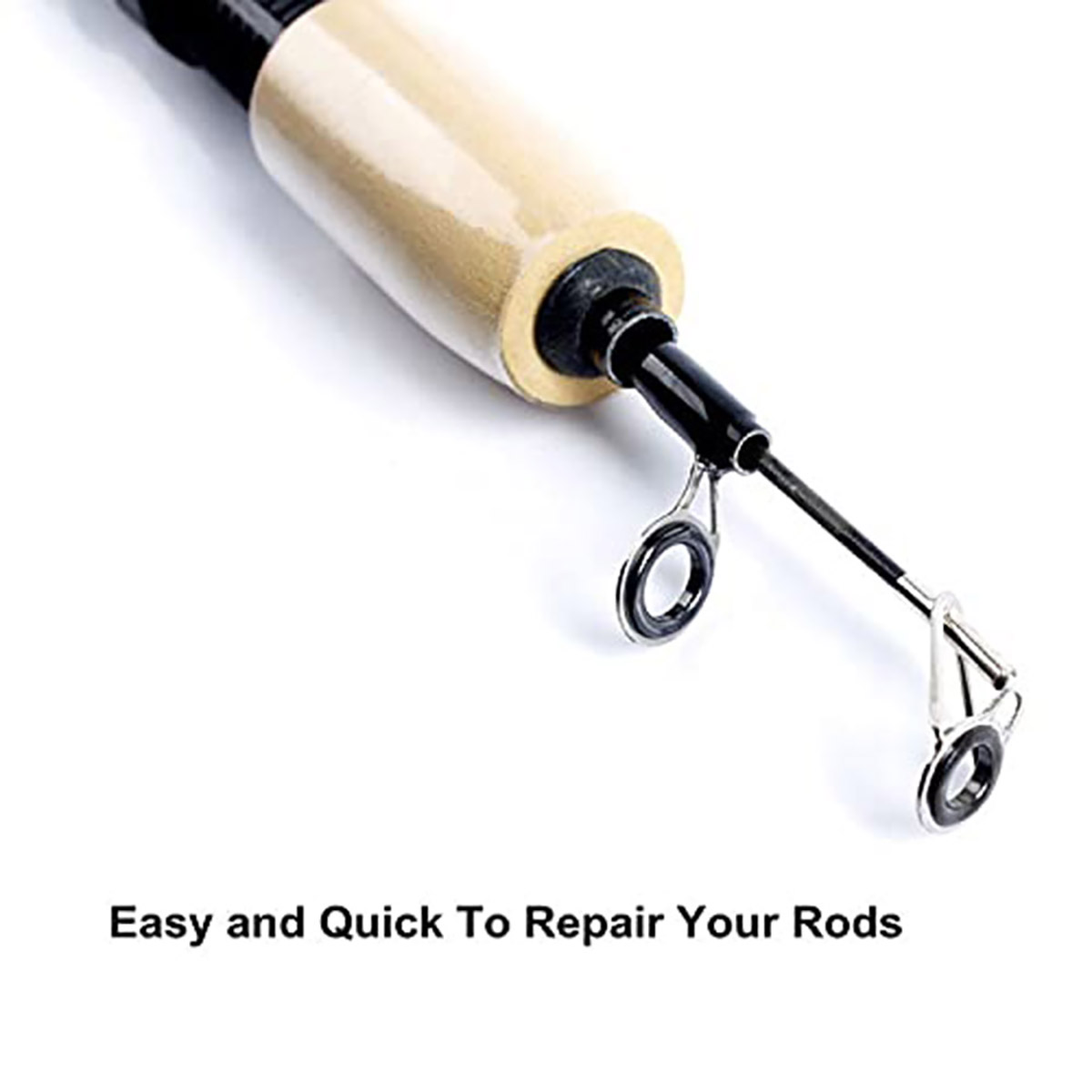 حلقات خزفية من الفولاذ المقاوم - مراجعة Fishing Rod Guide Replacement وسعره