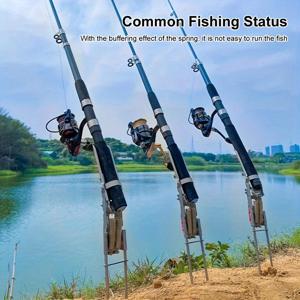 حامل صنارة صيد أوتوماتيكي قابل - مراجعة Fishing Rod Holder وسعره