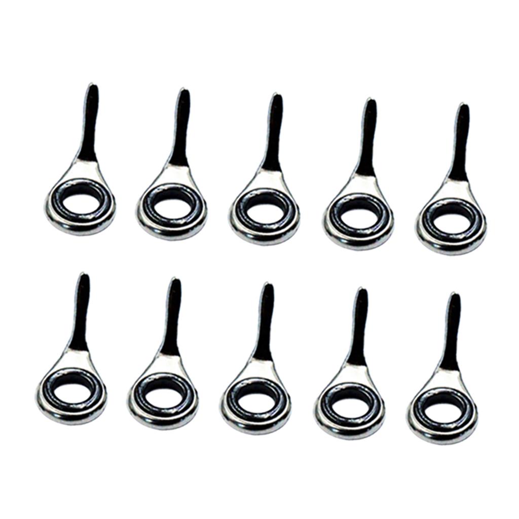مجموعة من 10 قطع من أدوات توجي - مراجعة Fishing Rod Guide Replacement وسعره