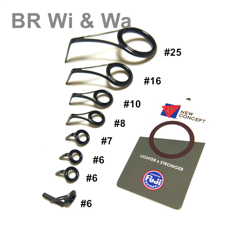 BR Wi & Wa فوجي BCLYOG + BCLOG - مراجعة Fishing Rod Building Kit وسعره