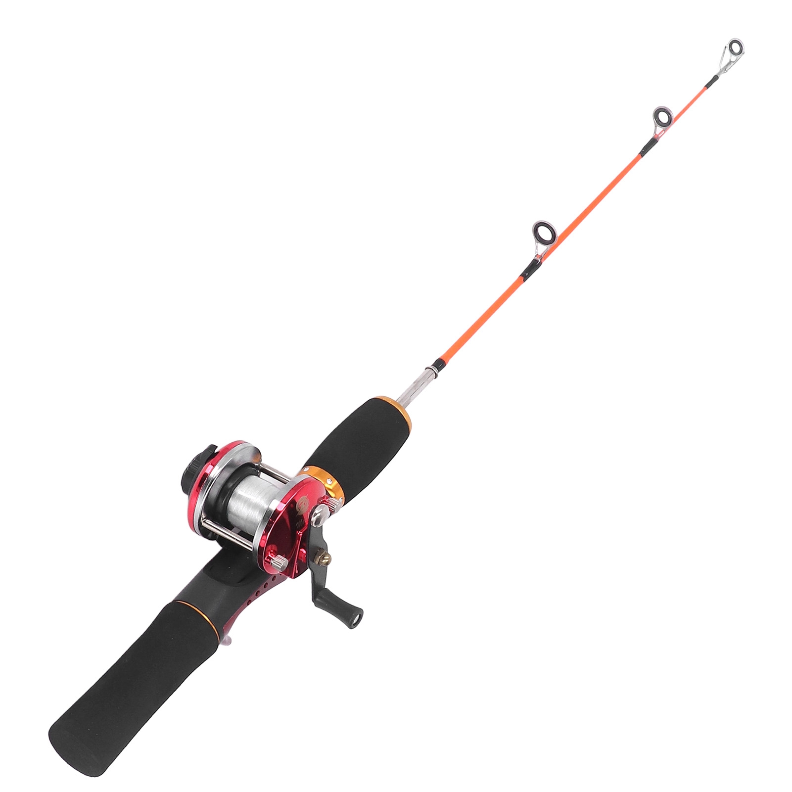 طقم صيد الأسماك على الجليد الش - مراجعة Fishing Rod Ice وسعره