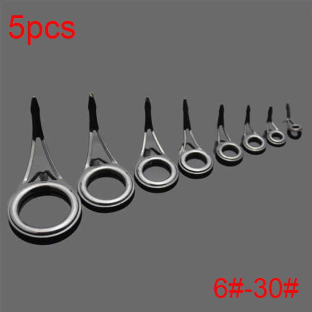 طقم إصلاح حلقات توجيه صنارة ال - مراجعة Fishing Rod Guide Replacement وسعره