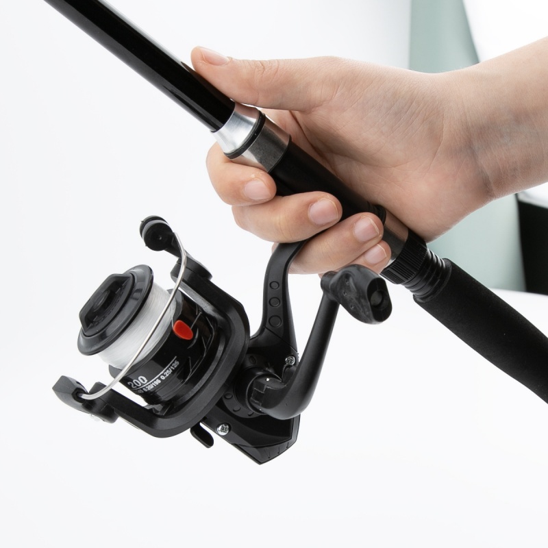 مجموعة صنارة الصيد وبكرة، قضيب - مراجعة Fishing Rod Spinning وسعره