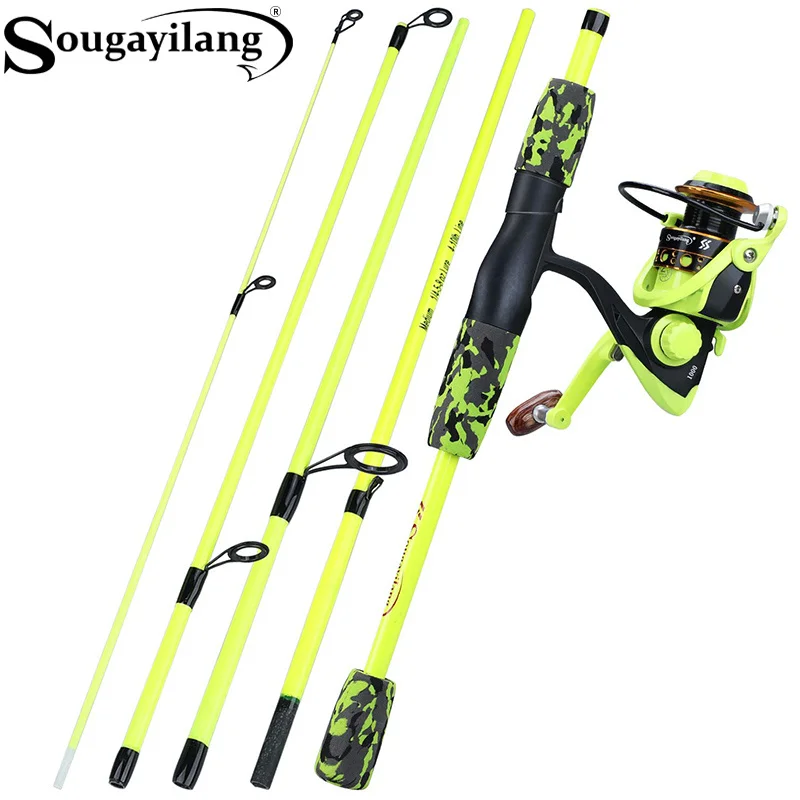 طقم صيد محمول من سوجاييلانج مك - مراجعة Fishing Rod Combo وسعره
