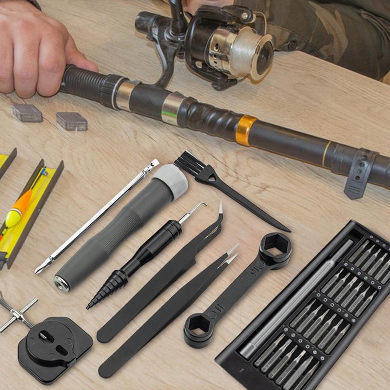 7/9 قطعة مجموعة أدوات إصلاح بك - مراجعة Fishing Rod Guide Replacement وسعره