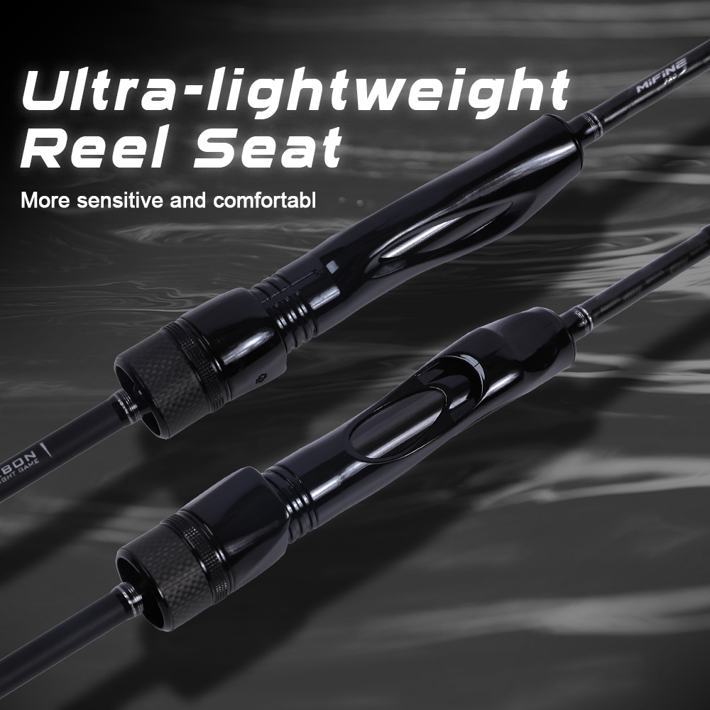 MIFINE MICROBITE Ajing صنارة ص - مراجعة Fishing Rod Boat وسعره