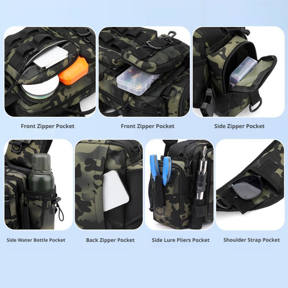 حقيبة ظهر كبيرة السعة لمعدات ا - مراجعة Fishing Rod Case وسعره