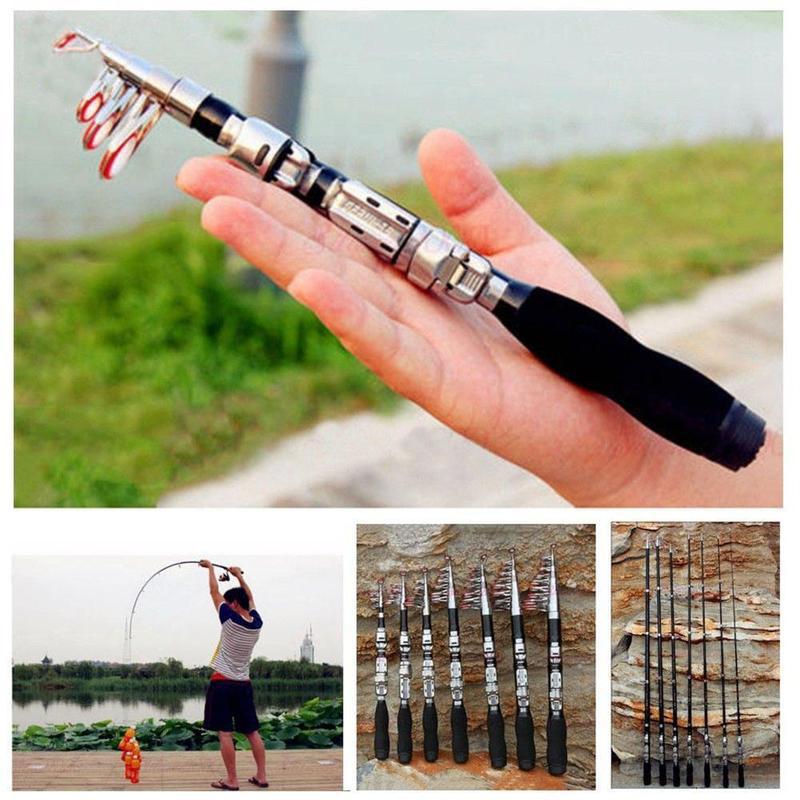 قصبة صيد تلسكوبية قابلة للتعدي - مراجعة Fishing Rod Casting وسعره