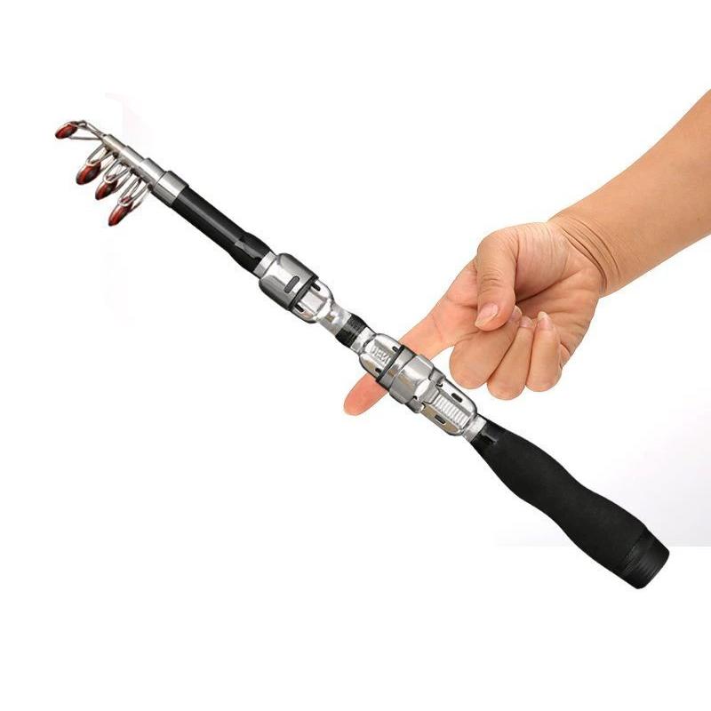 قصبة صيد تلسكوبية قابلة للتعدي - مراجعة Fishing Rod Casting وسعره