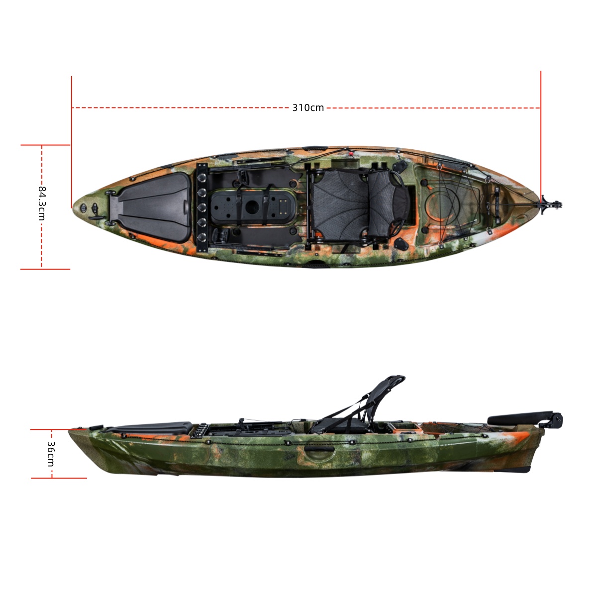الدرجة الأولى واحدة الصيد كايا - مراجعة Fishing Rod Boat وسعره