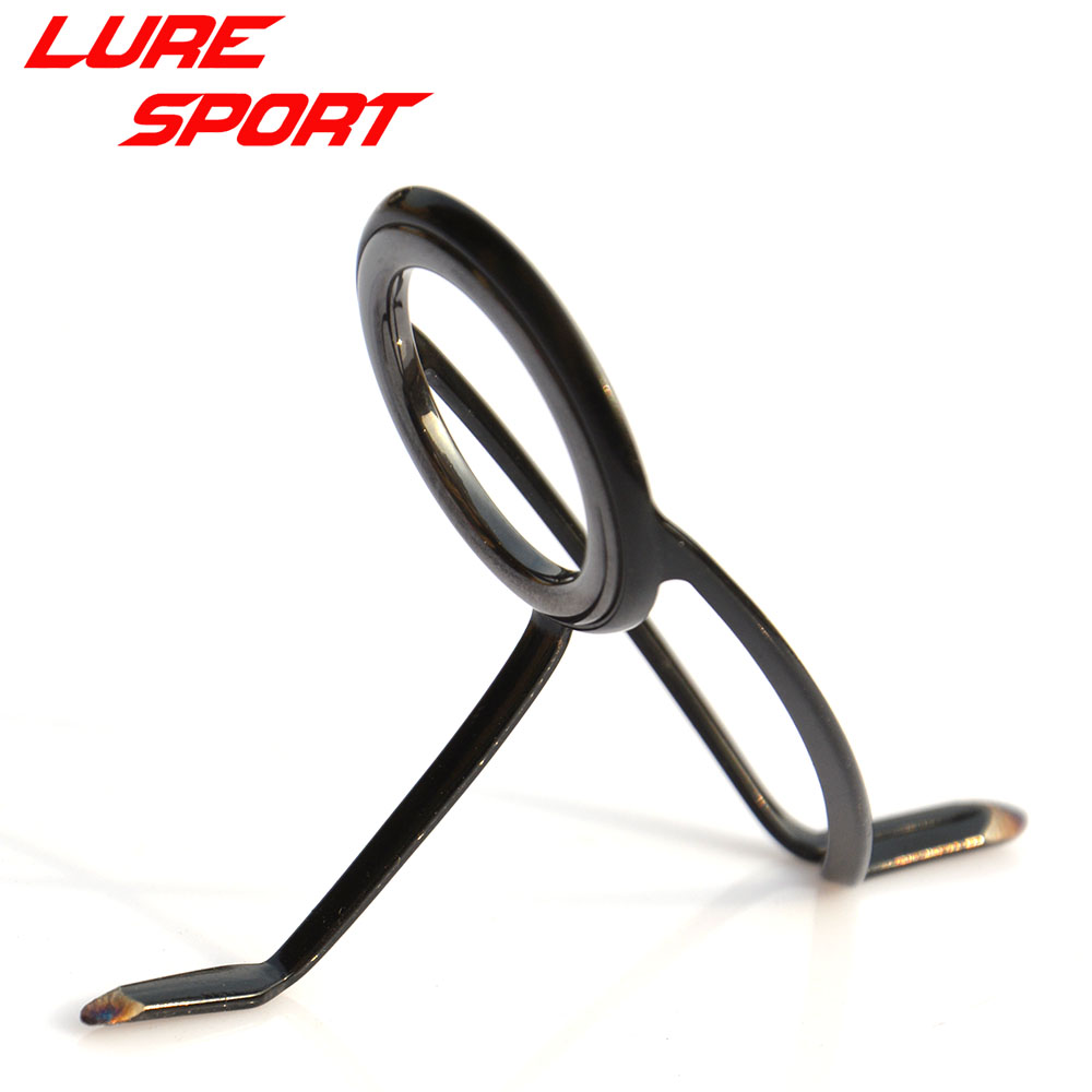 LureSport 10 قطعة KW دليل أسود - مراجعة Fishing Rod Surf وسعره