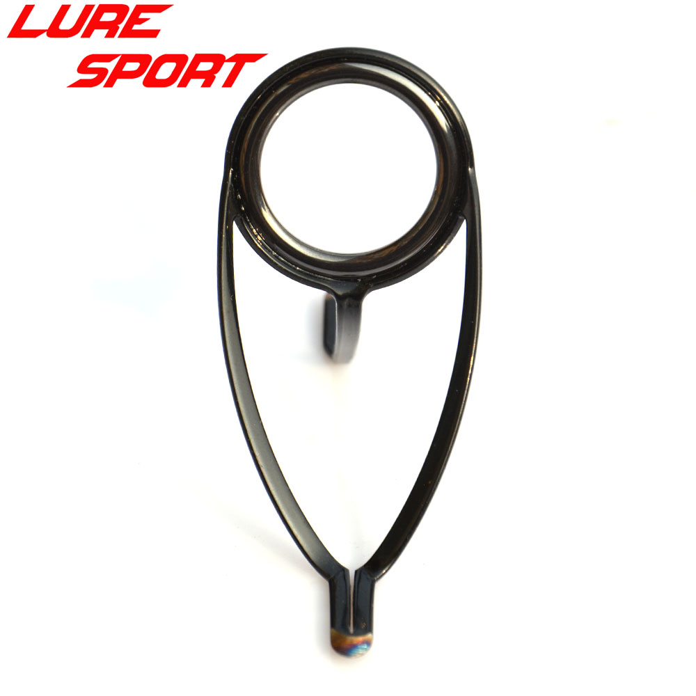 LureSport 10 قطعة KW دليل أسود - مراجعة Fishing Rod Surf وسعره