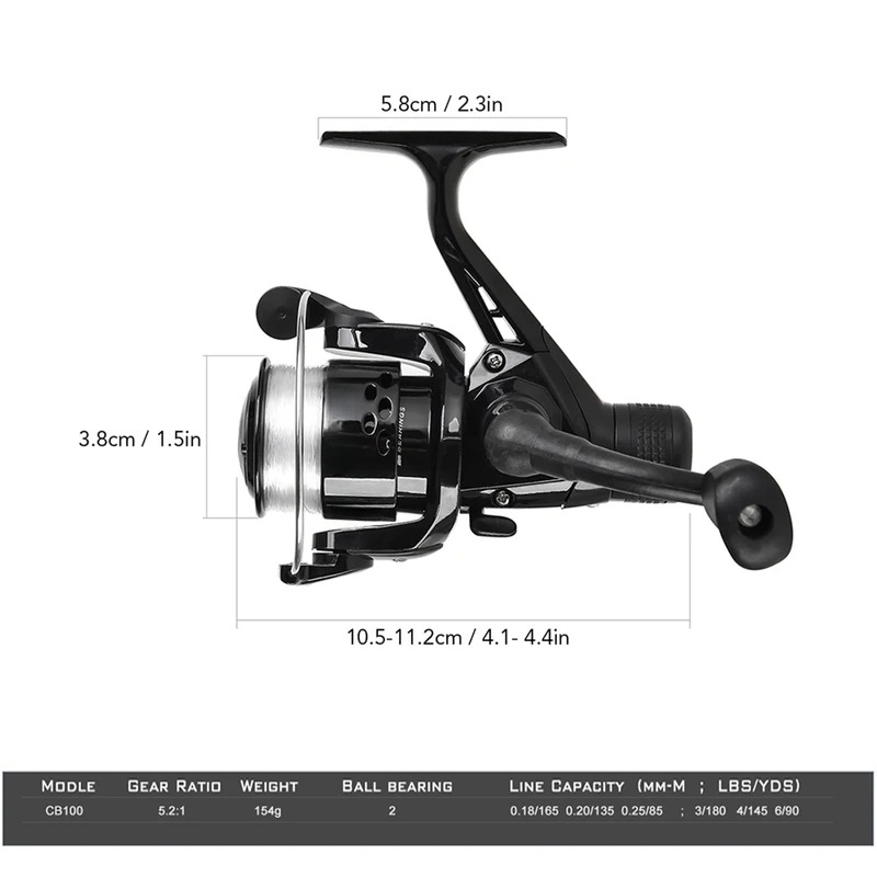BRAVMAK 2.1/ 2.3 mTelescopic ا - مراجعة Fishing Rod Combo وسعره