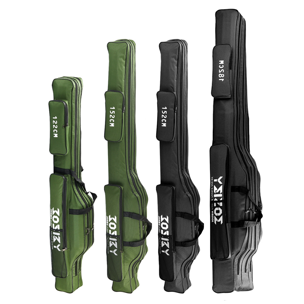 المحمولة طوي الصيد رود الناقل  - مراجعة Fishing Rod Case وسعره