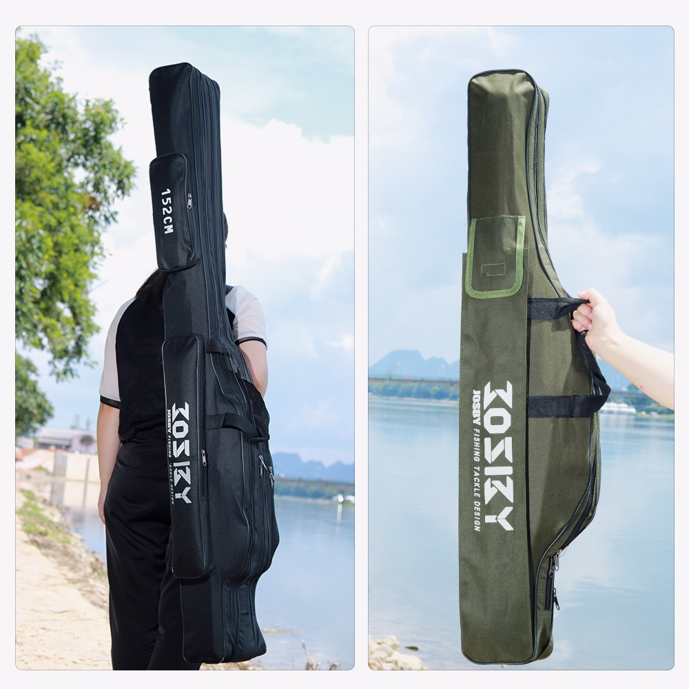 المحمولة طوي الصيد رود الناقل  - مراجعة Fishing Rod Case وسعره