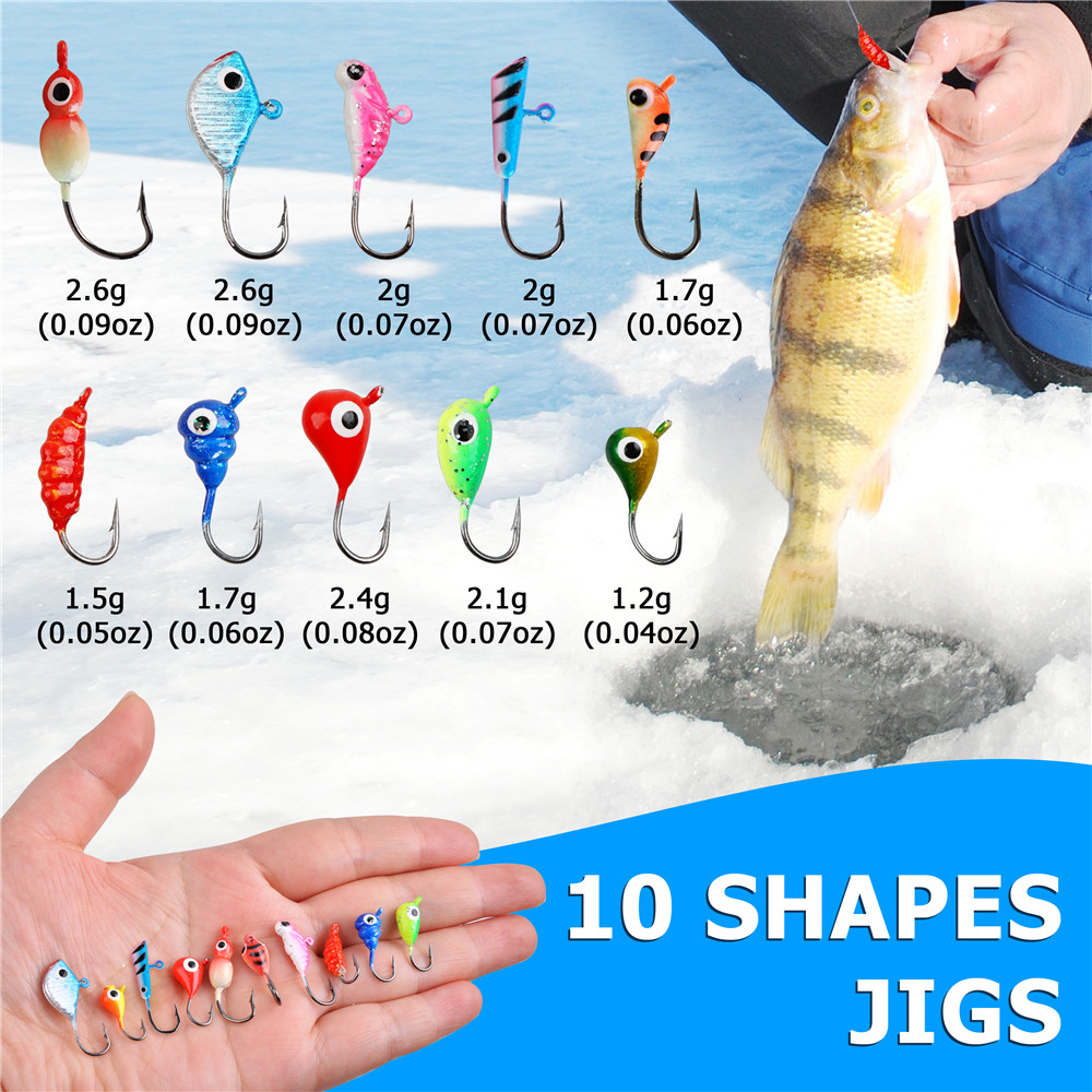 مصغرة تلسكوبي الجليد الصيد رود - مراجعة Fishing Rod Fly وسعره
